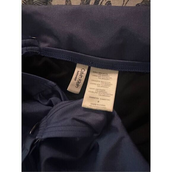 Calvin Klein One Piece Swimsuit Size Medium - Picture 4 of 5